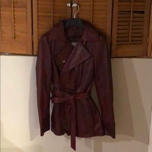 Whet Blu- Vintage New York Leather jacket